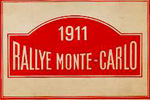 1911년 : 몬테카를로 랠리